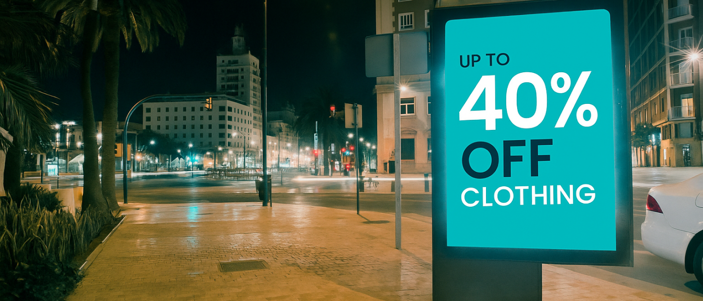 Pantalla digital Parada- Tauro Pblicidad