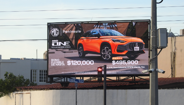 Pantalla digital Tauro Publicidad